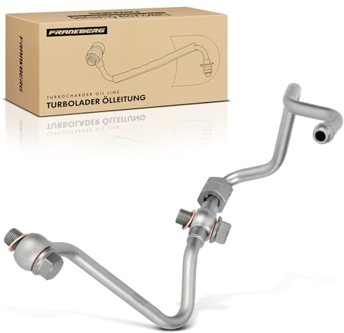 Frankberg 1x Ölleitung Turbolader Kompatibel mit C-Klasse W202-W205 C-Klasse T-Model S205 E-Klasse Cabriolet A207 Marco Polo Camper W447 Vito Bus W639 Replace# A6511800620