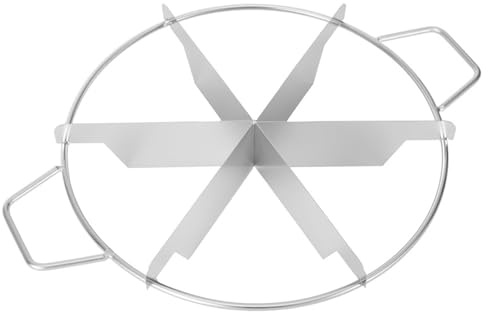 Edelstahl Kuchenteiler - Kuchen- und Pizzaschneider, Rundes Design für 6/9/10 cm Torten, Crêpes, Gleichmäßige Stücke, Langlebig, Leicht zu Handhaben, Hygienisch | Backen, Küche, Cafés, Geburtstagsfeie