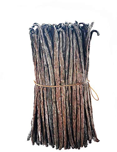 20 Organic Madagascar Vanilla Beans Grade A/B. Certified USDA Organic for Extract and Everything Vanilla| 5-7 Bulk Fresh Whole NON-GMO Bourbon Pods by FITNCLEAN VANILLA.