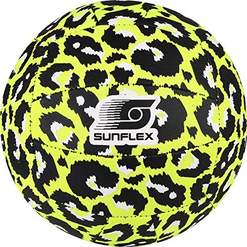 Sunflex Jerseyprene Zubehör Beach und Funball Neoremix Animal Größe 3 | Volleyball weich und leicht für den Strand und das Wasser | extrem robust und für Jede Altersgruppe