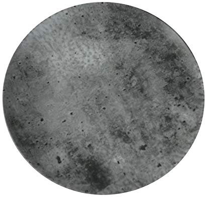 Assiette de présentation en porcelaine effet pierre 30 cm 50029