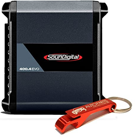 SounDigital Amplificador (400 W, 4 canales)