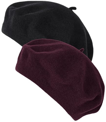 Van Der Rich ® – set om 2 franska basker – damer, NBordeaux, one size