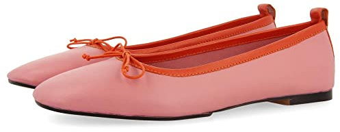 GIOSEPPO Ballerine Nere in Pelle tritata per Donna aspley, Rosa, 37 EU