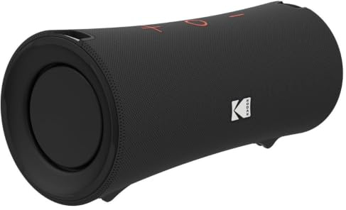 KODAK Enceinte Portable sans Fil PWS-2257 - Son Stéréo TWS, Micro Intégré - Batterie Longue Durée - Noir