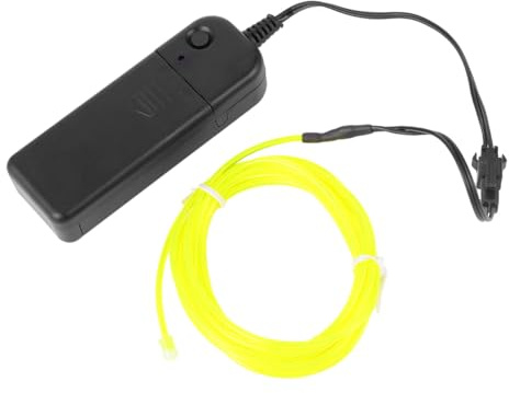 FUNOMOCYA 2m Green El Wire Decorative Light Glowing Cable Wire