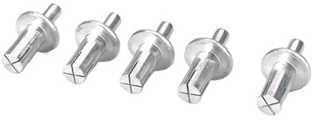 Rivetti a martello Rivetti ad espansione con azionamento a martello da 7/9/11 mm, tipo a percussione, in lega di alluminio, in acciaio inossidabile, con viti e chiodi, rivetti(30pcs M5,9mm)