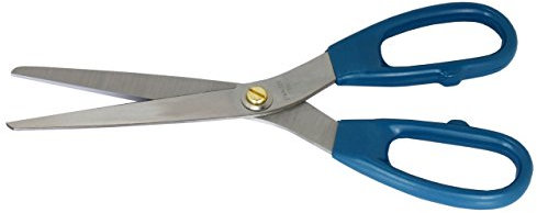 Schere detektierbar ergonomischer Griff, 21 cm, Edelstahl-Scherenblätter, detektierbarer Griff, blau 1 Stück
