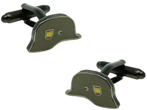 MasGemelos - Gemelos Casco 250 División Azul de Infanteria Wehrmacht Cufflinks