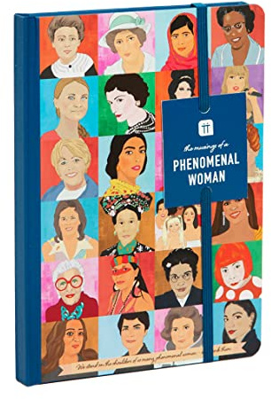 Phenomenal anteckningsbok för kvinnor anteckningsblock julklapp till henne – | Dagboksdagbok med 100 sidor | Färgglad illustrerad design, födelsedagspresent | Alla hjärtans dagspresent