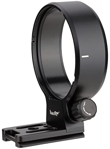Haoge LMR-OM300 Bague de fixation pour trépied pour objectif Olympus M.ZUIKO DIGITAL ED 300 mm F4.0 IS Pro, collier intégré de type Arca plaque de dégagement rapide