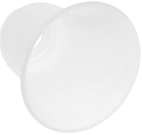 Lurrose Glass Light Shade, Frosted White Replacement Glass Shade Bell Shaped Lampshades for Light Fixture, Table Lamp, Pendant Light, Wall Light