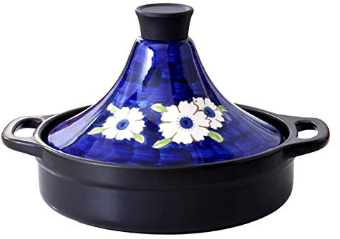 Auflaufformen mit Deckel 20 cm Tagine-Topf, Keramiktöpfe zum Kochen von Eintöpfen, Schmortopf, Schongarer, Tajine mit Deckel (#1)