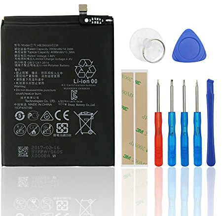 SwarKing Batería de repuesto compatible con Huawei Ascend Mate 9, Mate 9, MHA-L09 MHA-L29 HB396689ECW con kit de herramientas