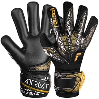 Reusch Unisex – Erwachsene Attrakt Silver Nc Finger Support Torwarthandschuhe