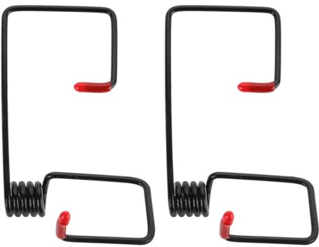 ULTECHNOVO 1 Pair Wiper Arm, Windshield Wiper Arm Pressure Spring Booster, Wiper Arm Pressure Spring Set, Booster Alloy Wiper Fastener for Enhance Wiper, Windshield Wiper Arm Puller Tool