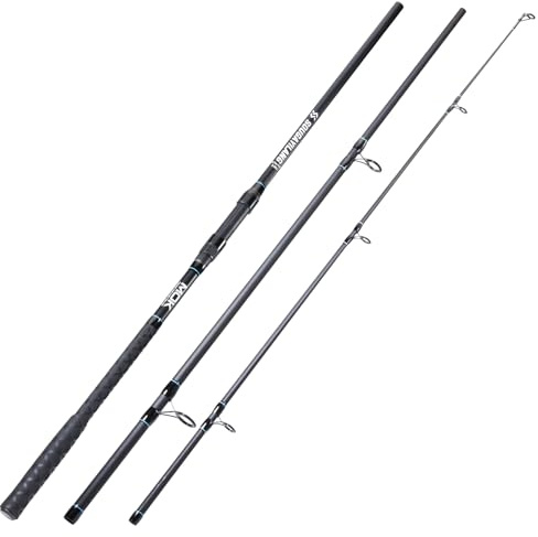 Sougayilang Karpfen Angelrute, 3-Abschnitt High - Qualität Carbon Karpfen Rute 2.7M/3.0M/3.3M 3.0lbs Angelrute mit Eva Comfortable Handle-2.7