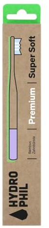 Hydrophil Bambus Zahnbürste, Premium Super Soft, sortiert Natur|Lilac Whsiper (3)