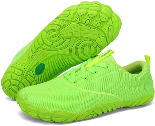 SAGUARO Unisex Minimalistiska Lätta och Halksäkra Barfotaskor, Storlekar 36-48, 44 EU