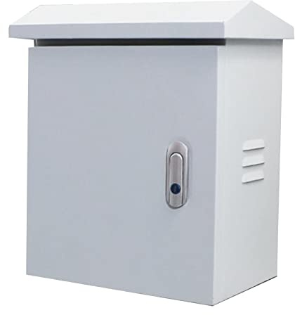 Distribution box,Electrical Junction Box Outdoor Waterproof Electrical Box Weatherproof Wall-Mounted Enclosure Large Stainless Steel Project Box Utility Box (Size : 400 * 500 * 200mm)