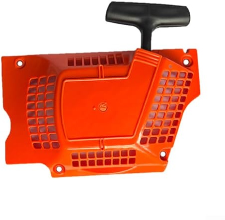 Recoil Rewind Pull Starter Assembly, 1 disco di avviamento manuale per motosega 340 345 350 351 353 346XP, facile installazione con impugnatura ergonomica