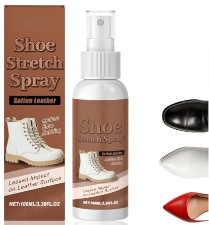 Shoe Stretcher Spray & Waterproof Protector Spray for Leather, Suede, Fabric & Boots & Shoes, Easy to Use Leather Softener & Stretcher Sp/ray for Men & Women, Suede Protector & Boot Stre/tcher Sp/ray