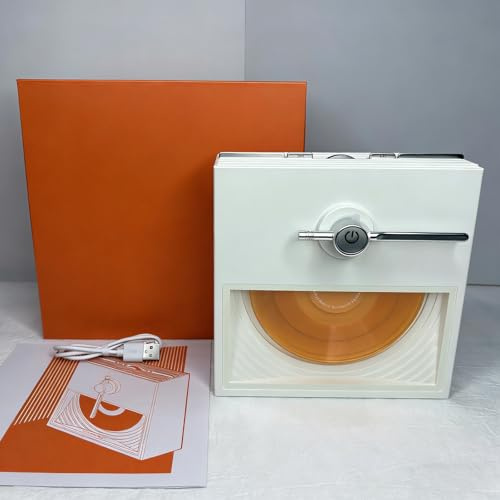 Boombox inalámbrico Bluetooth, reproductor de CD retro con batería recargable, Bluetooth 5.3, carga rápida tipo C, reproductor de audio doméstico para dormitorio y oficina