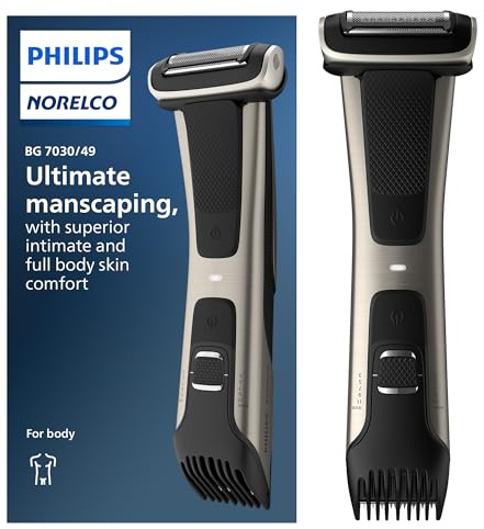 Philips Norelco Bodygroomer BG7030/49 - hudvänlig, duschsäker, kroppstrimmer och rakapparat