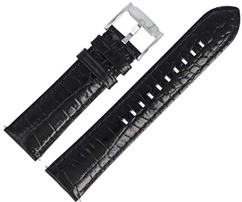 Armani Uhrenarmband 22mm Leder Schwarz - AR-2411