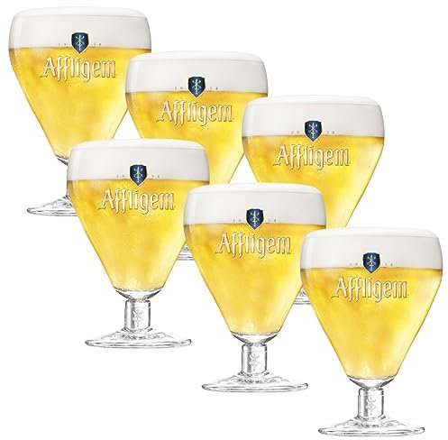 AFFLIGEM Lot de 6 Verres à bière 30 cl