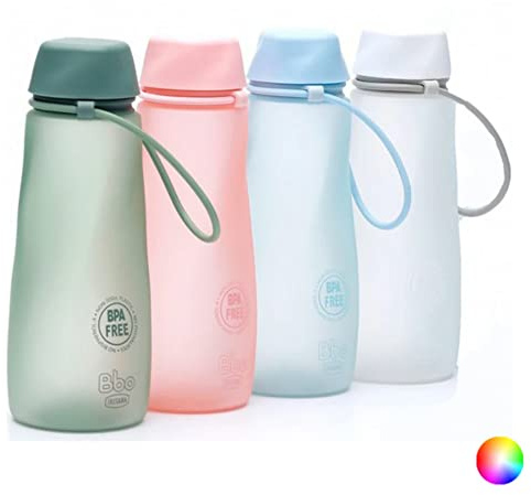 BBO IRISANA BBO16 Unisex Reusable Tritan Bottle, Green, 550 ml