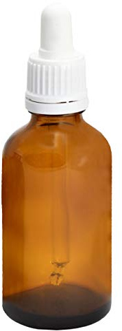 10x Pipetten für 50ml Apothekerflasche, Glaspipetten für Pipettenflasche mit Originalitätsring