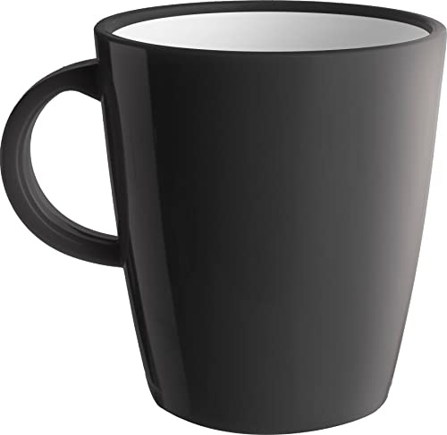 BRUNNER 0830051N.C03 Schwarzer Becher, 30 cl, aus 100% ABS-Kunststoff, Becher, stoß- und temperaturbeständig von -10 °C bis +90 °C