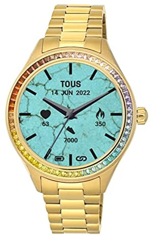 TOUS Watches t-Connect Shine Reloj para Unisex Analógico de Cuarzo con Brazalete de Acero Inoxidable 200351041
