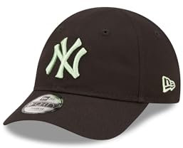 New Era MLB Kappe für Kleinkinder Yankees Baseball Cap Klettverschluss verstellbar Teamlogo NY schwarz grün - Toddler
