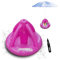 Airboom - aufblasbarer Schirmständer für Strandschirme inkl. Pumpe Getränkekühler Sonnenschirmhalter Strand Camping Sonnenschutz (pink)