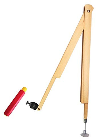 Goniometro, Set di misuratori circolari Bussola professionale for la lavorazione del legno di grandi dimensioni Bussola ad arco da 59 pollici di diametro for disegno di geometria Materiale scolastico