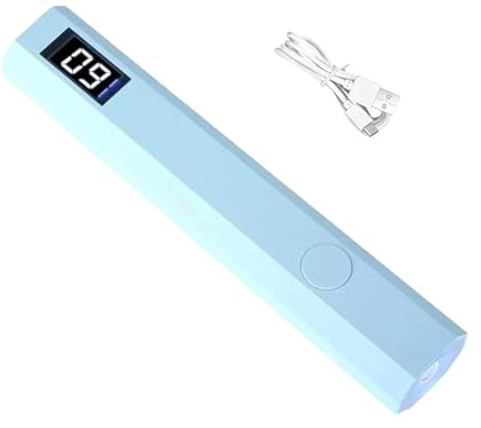 Lampe UV pour gel d'ongles Petite lampe de manucure LED portable au format