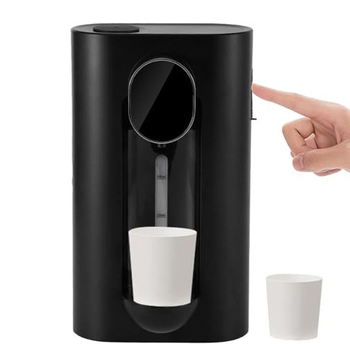 Distributore di liquori a muro, distributore di liquori di whisky con 2 tazze magnetiche, distributore di piccole dimensioni da 540 ml, distributore di bevande a 3 modalità per donne uomini