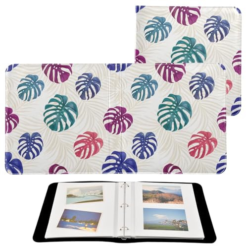 JUMBEAR Grande album fotografico autoadesivo con 20 pagine, album fai da te, per matrimoni, famiglia, bambini, vacanze, foglie colorate