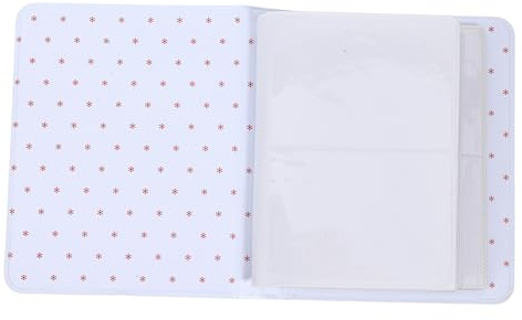 UTHCLO Álbum de Fotos Mini Inserciones Organizador Tarjetas Almacenamiento Compacto Duradero para Recuerdos Cumpleaños Boda Viaje Familia