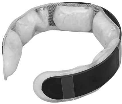 GLOGLOW Tubo de Enfriamiento de Cuello TPU PCM, Anillo de Hielo Reutilizable con Tecnología Avanzada de Condensación de Hielo para Deportes Al Aire Libre Calor de Verano (BLACK)