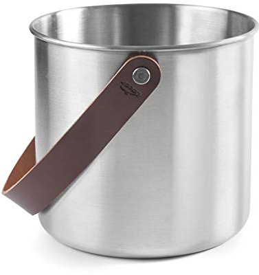 Lacor 65618 65618-Moon flaskkylare, rostfritt stål, 18 cm, rostfritt stål 18/10
