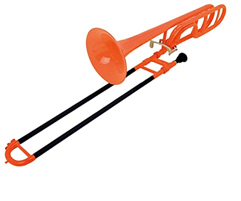ZENGXUE Kunststoff Tenor-Posaune-Messing-Instrument In B-Wohnung Für Anfänger Und Professionelle Leistung Standard-Trompetenset (Color : 2)
