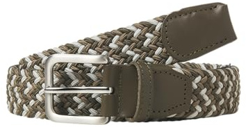 JACK&JONES JACSPRING vävt bälte NOOS flätat bälte, magisk skog/detalj: Blandat, 90, Magisk skog/detalj: blandad, 90