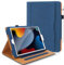 DAORANGE for iPad 9th / 8th / 7th Generation Case (10.2-Inch, 2021/2020/2019 Model), PU-Leather Folio Cover with Pencil Holder, Auto Sleep/Wake & Multiple Angles for iPad 9/8/7 (Navy)