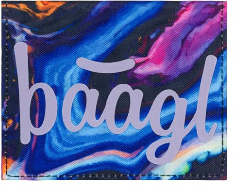 Baagl Geldbeutel Jungen Mädchen Geldbörse Kinder Kleines Portemonnaie Teenager Geldtasche Kinderportmonee (Marble)