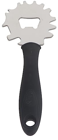 Tomedny Raspador de Parrilla de Barbacoa, Herramienta limpiadora de Parrilla de Barbacoa, Cepillo de Limpieza de Barbacoa Universal de Acero Inoxidable, raspador de Rejilla para Parrilla