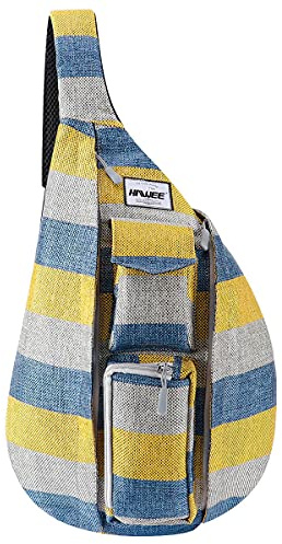 Reise Brusttasche Sling Umhangetasche Rucksack Crossbody Schultertasche | Casual Daypack für Männer Frauen Teenager Arbeit Reise Studie Outdoor Klettern Wandern Laufen