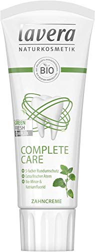 Lavera Zahncreme Complete Care Bio-Minze & Natriumfluorid 3er Vorteilspack (3 x 75ml)